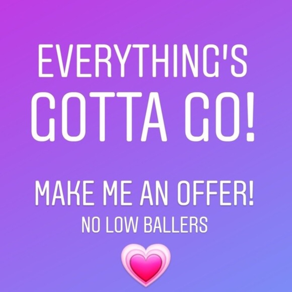 NO LOWBALLING PLEASE